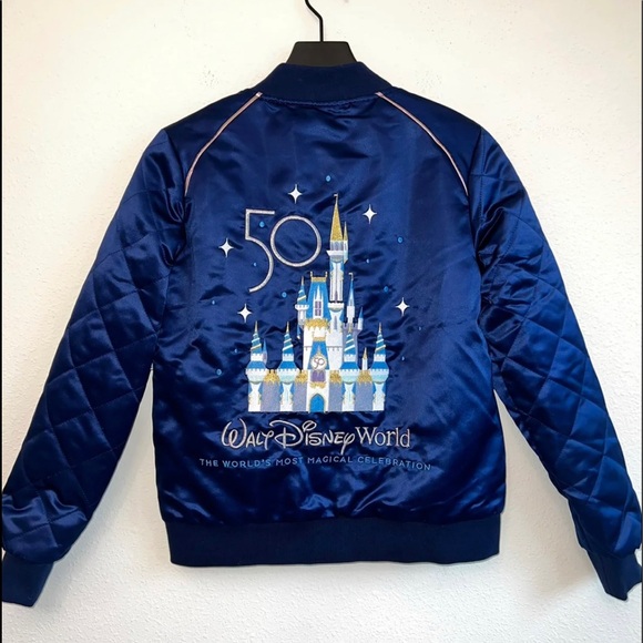 WDW‎ 50th Anniversary Castle Bomber Jacket - Picture 2 of 4